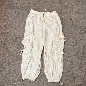 Lucky Brand Cream Cargo Pants